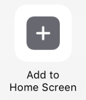 Add To Home Screen