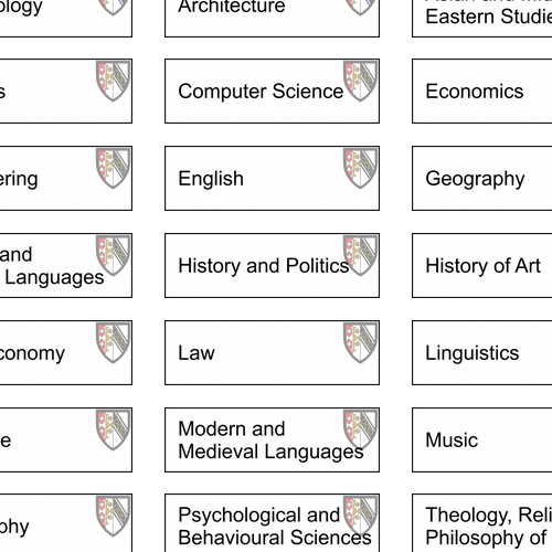 Selwyn course listing