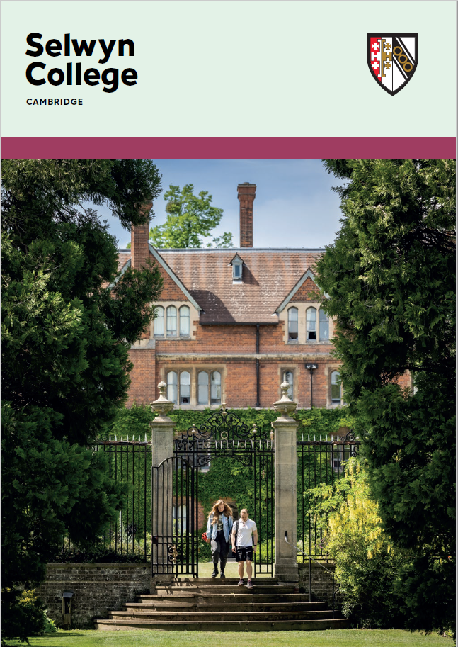 Front cover of Selwyn College prospectus