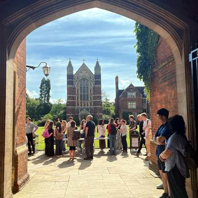 Selwyn Old Court entrance archway