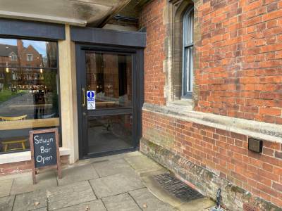 Accessible entrance, College Bar