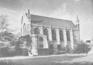 Chapel from garden