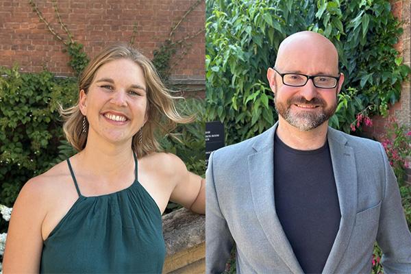 Zoe Clarke and Chris V Jones