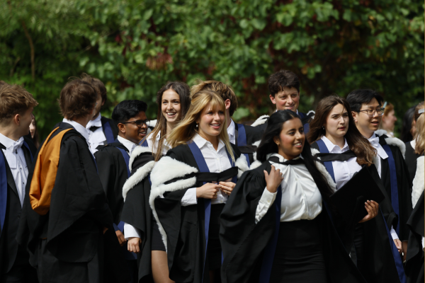 Picture of a group of people in gowns