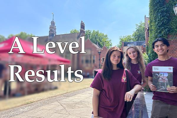 A few Selwyn students at our open day: A level results