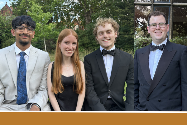 This year's four winners 